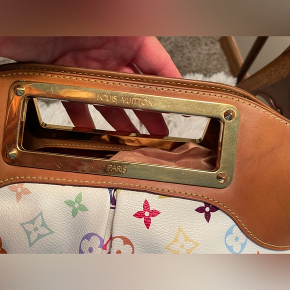 Limited edition!! Louis Vuitton Judy MM Monogram Multicolor - Picture 12 of 17
